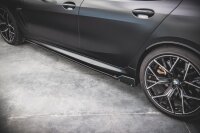 Maxton Design Seitenschweller Ansatz + Flaps V.1 - BMW M8...