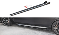 Maxton Design Seitenschweller Ansatz + Flaps V.1 - BMW M8...