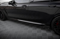 Maxton Design Seitenschweller Ansatz + Flaps V.1 - BMW M8...