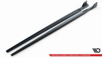 Maxton Design Side skirts extension extension + Flaps V.1 - BMW M8 Gran Coupe F93 / 8 Gran Coupe M-Package G16