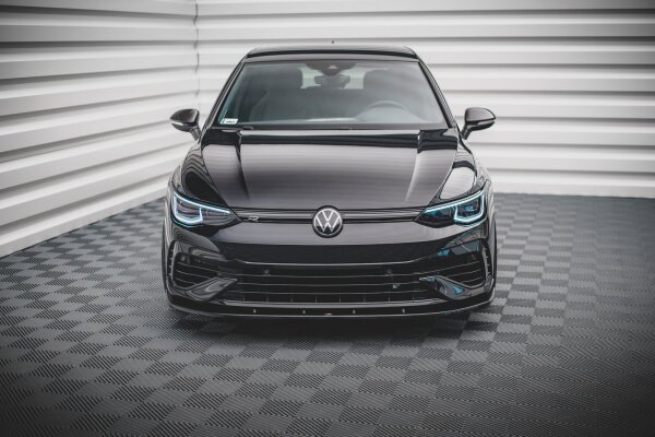 Maxton Design Frontansatz V.1 schwarz Hochglanz - VW Golf R MK8