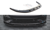 Maxton Design Front extension V.1 black gloss - VW Golf R...