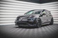 Maxton Design Front extension V.1 black gloss - VW Golf R MK8