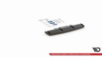 Maxton Design Middle diffuser rear extension black gloss - VW Golf R MK8