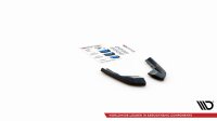 Maxton Design Heckansatz Flaps Diffusor V.1 schwarz Hochglanz - VW Golf R MK8