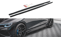 Maxton Design Side skirts extension extension V.1 black...