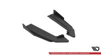 Maxton Design Street Pro Heckansatz Flaps Diffusor V.1 + Flaps schwarz Hochglanz - Ford Mustang GT MK6 Facelift