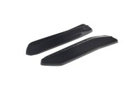 Maxton Design Rear extension Flaps diffuser black gloss - Lexus NX Facelift(Hybrid)