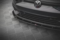 Maxton Design Front extension V.2 black gloss - VW Golf R MK8