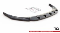 Maxton Design Front extension V.2 black gloss - VW Golf R MK8