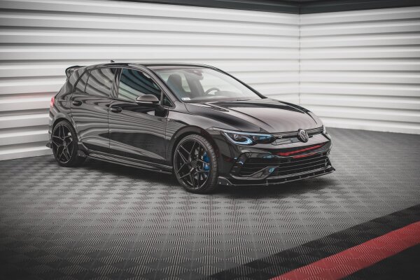 Maxton Design Seitenschweller Ansatz + Flaps V.2 - VW Golf R MK8