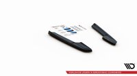 Maxton Design Rear extension Flaps diffuser V.2 black gloss - Audi RS6 C8 / RS7 C8