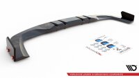 Maxton Design Middle diffuser rear extension + Flaps - Mercedes-AMG A45 S