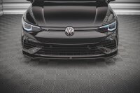 Maxton Design Front extension V.3 black gloss - VW Golf R...