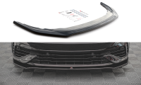 Maxton Design Front extension V.3 black gloss - VW Golf R...