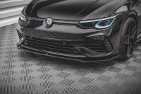 Maxton Design Frontansatz V.3 schwarz Hochglanz - VW Golf R MK8