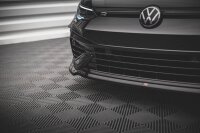 Maxton Design Front extension V.6 black gloss - VW Golf R...