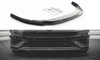 Maxton Design Front extension V.6 black gloss - VW Golf R...