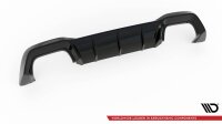 Maxton Design Diffusor Heckansatz V.1 schwarz Hochglanz - VW Golf R MK8