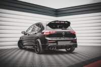 Maxton Design Heckansatz Flaps Diffusor V.4 schwarz Hochglanz - VW Golf R MK8