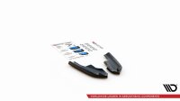 Maxton Design Rear extension Flaps diffuser V.4 black gloss - VW Golf R MK8