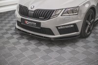 Maxton Design Frontansatz V.3 schwarz Hochglanz - Skoda Octavia RS MK3 Facelift