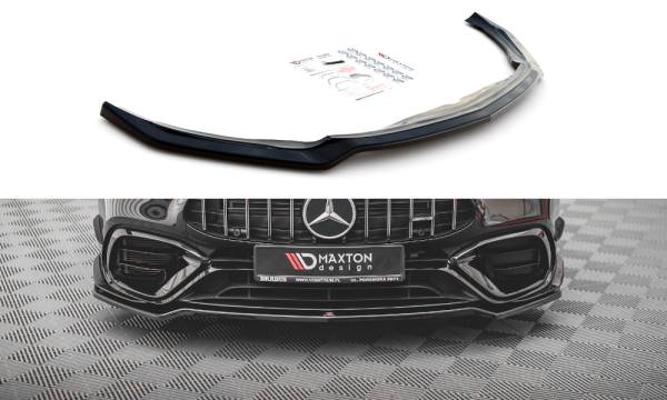 Maxton Design Frontansatz V.1 schwarz Hochglanz - Mercedes-AMG CLA 45 Aero C118