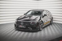 Maxton Design Front extension V.2 black gloss - Mercedes-AMG CLA 45 Aero C118