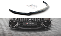 Maxton Design Front extension V.3 black gloss - Mercedes-AMG CLA 45 Aero C118