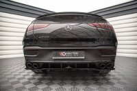 Maxton Design Middle diffuser rear extension DTM Look black gloss - Mercedes-AMG GLE Coupe C167