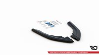 Maxton Design Heckansatz Flaps Diffusor V.3 schwarz Hochglanz - BMW M2 F87