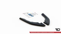 Maxton Design Rear extension Flaps diffuser V.3 black gloss - BMW M2 F87