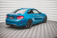 Maxton Design Side skirts extension extension V.2 black gloss - BMW M2 F87