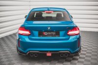 Maxton Design Diffuser rear extension black gloss - BMW M2 F87