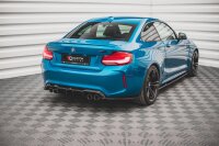 Maxton Design Diffusor Heckansatz schwarz Hochglanz - BMW M2 F87