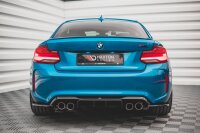 Maxton Design Diffusor Heckansatz schwarz Hochglanz - BMW M2 F87