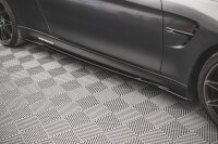 Maxton Design Side skirts extension extension black gloss...