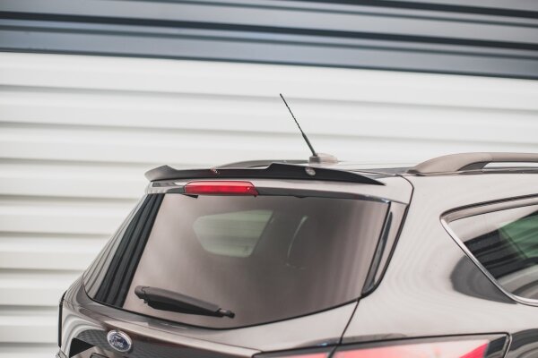 Maxton Design Spoiler Cap black gloss - Ford Escape MK3