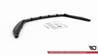 Maxton Design Front extension V.1 black gloss - Skoda Octavia MK3 Facelift