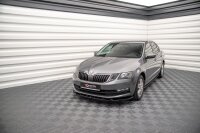 Maxton Design Frontansatz V.1 schwarz Hochglanz - Skoda...