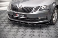 Maxton Design Frontansatz V.1 schwarz Hochglanz - Skoda Octavia MK3 Facelift