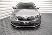 Maxton Design Frontansatz V.2 schwarz Hochglanz - Skoda...