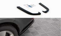 Maxton Design Rear extension Flaps diffuser black gloss - Skoda Octavia MK3 Facelift