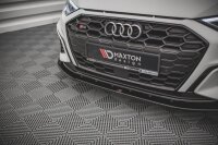 Maxton Design Frontansatz V.1 schwarz Hochglanz - Audi S3 / A3 S-Line 8Y