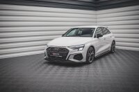 Maxton Design Frontansatz V.1 schwarz Hochglanz - Audi S3 / A3 S-Line 8Y