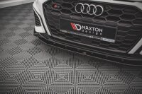 Maxton Design Front extension V.2 black gloss - Audi S3 / A3 S-Line 8Y