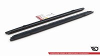 Maxton Design Side skirts extension extension black gloss - Audi S3 / A3 S-Line 8Y