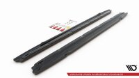 Maxton Design Side skirts extension extension black gloss - Audi S3 / A3 S-Line 8Y