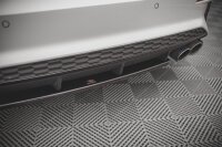 Maxton Design Middle diffuser rear extension black gloss - Audi S3 Sportback 8Y