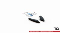 Maxton Design Heckansatz Flaps Diffusor V.2 schwarz Hochglanz - Audi S3 Sportback 8Y